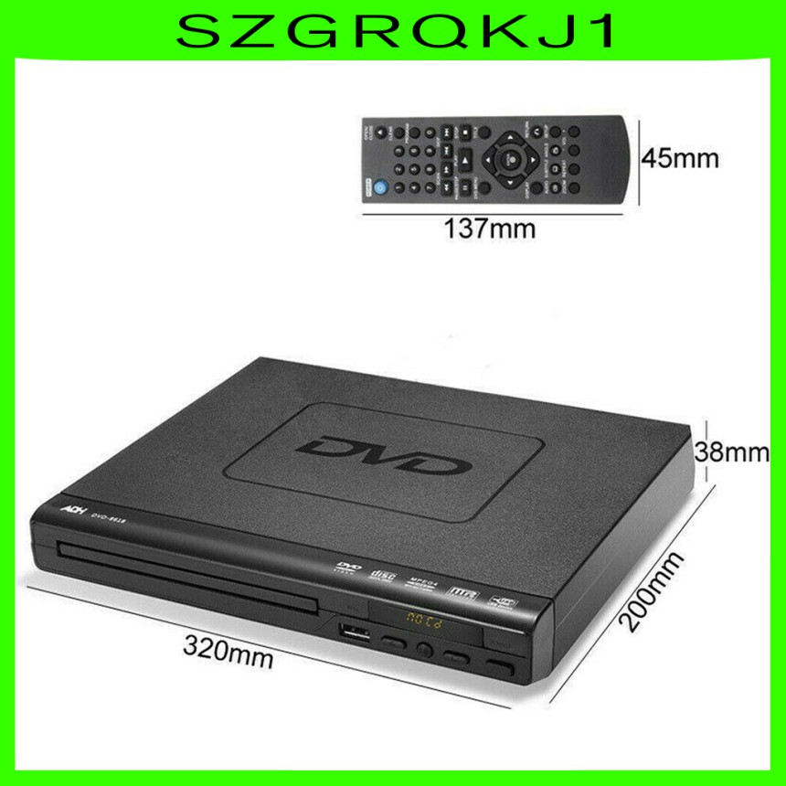 Máy Nghe Nhạc DVD HD HDMI DVD CD VCD Điều Khiển Từ Xa Kết Nối USB Đa Hiệu szgrqkj1