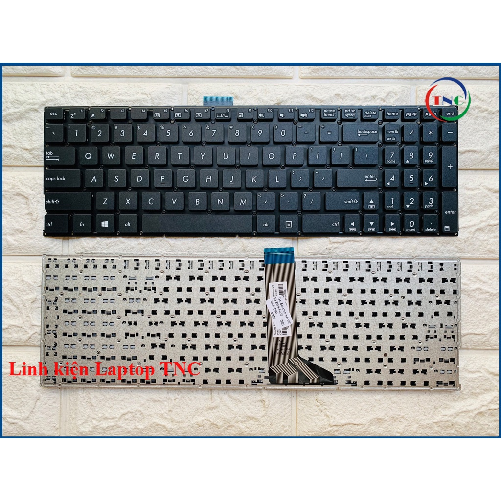 Phím Laptop Asus F555 X555 K555 TP550 X554 X554L X554LA X555L X555LN X555LA X555LB X555LJ X555LD X555LP - nhập khẩu