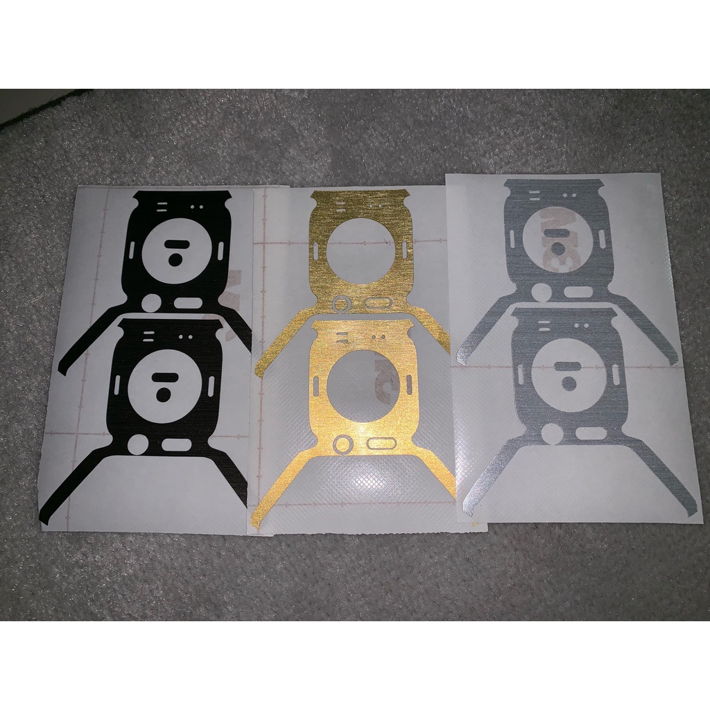 Dán skin màu che vết xước cho Apple Watch đồng hồ thông minh iWatch Series 1/2/3/4/5/6/SE size 38mm 40mm 42mm 44mm