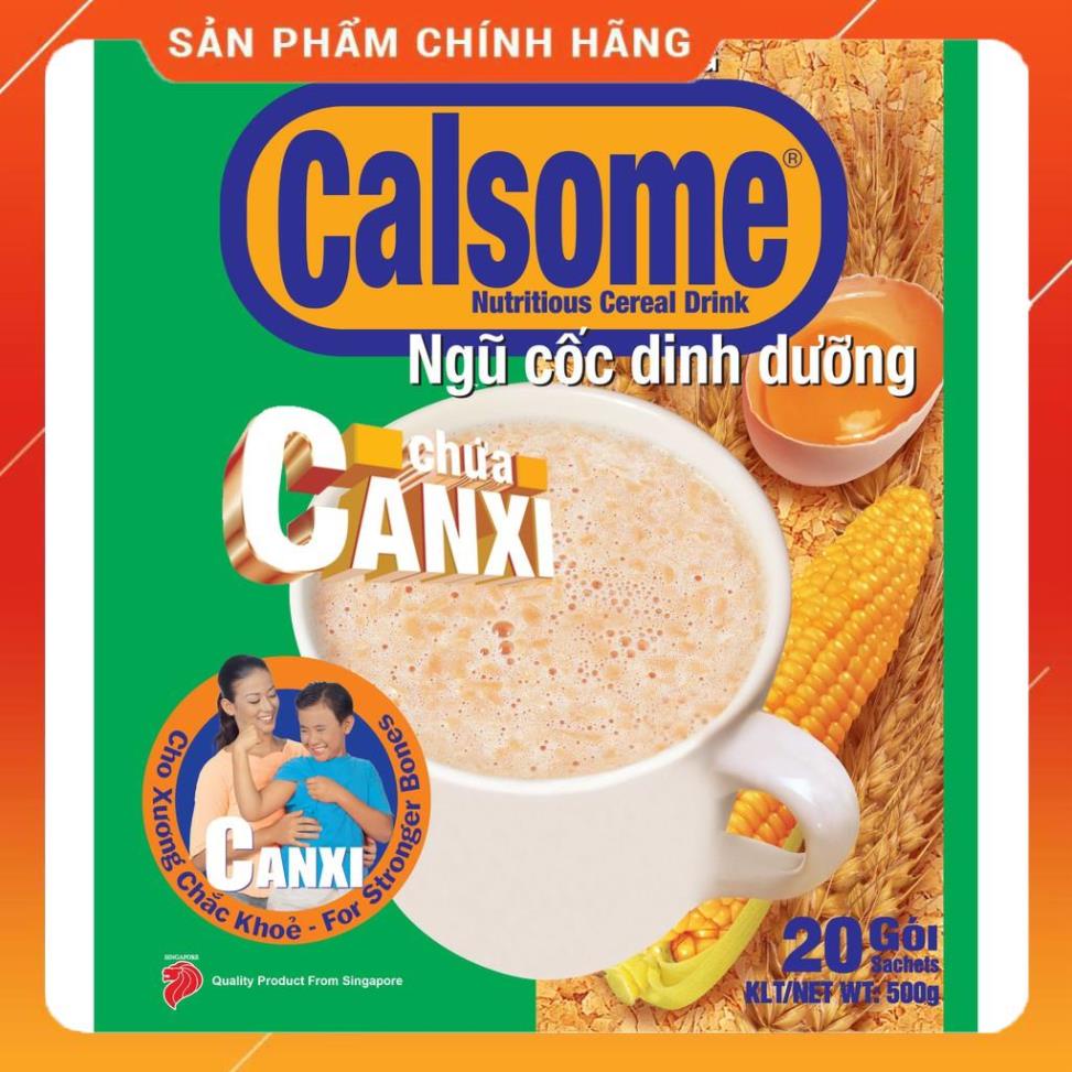 [HCM] Ngũ cốc CALSOME hương Vani hàng ngoại nhập