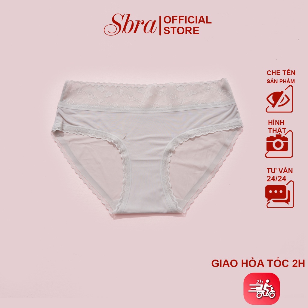 Quần Lót Nữ Sbra Viền Ren Mềm Mát Thoải Mái Không Lộ Không Gây Hằn QR04