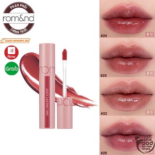 [Màu 22-25] Son tint bóng, lên màu chuẩn cho môi căng mọng Hàn Quốc Romand Juicy Lasting Tint 5.5g