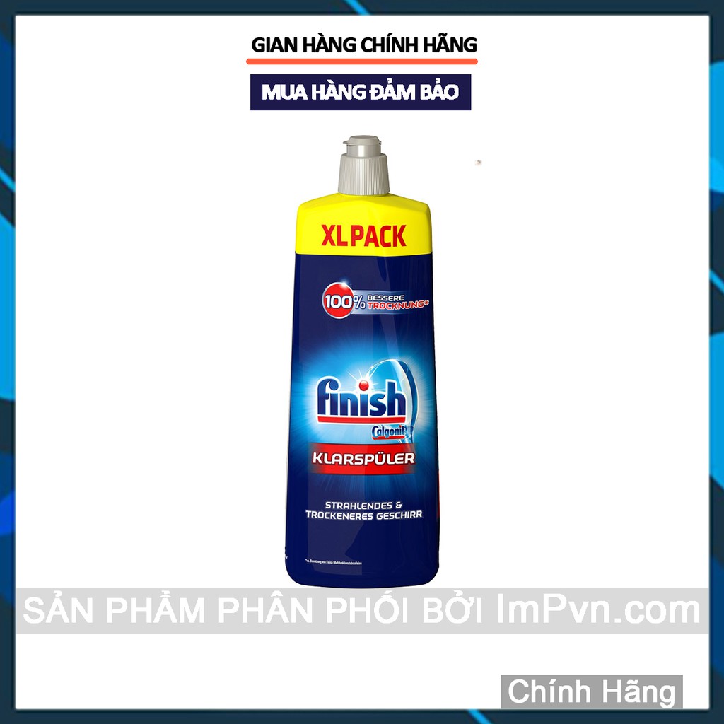 Nước làm bóng chén bát Finish 1150ml và 750ml