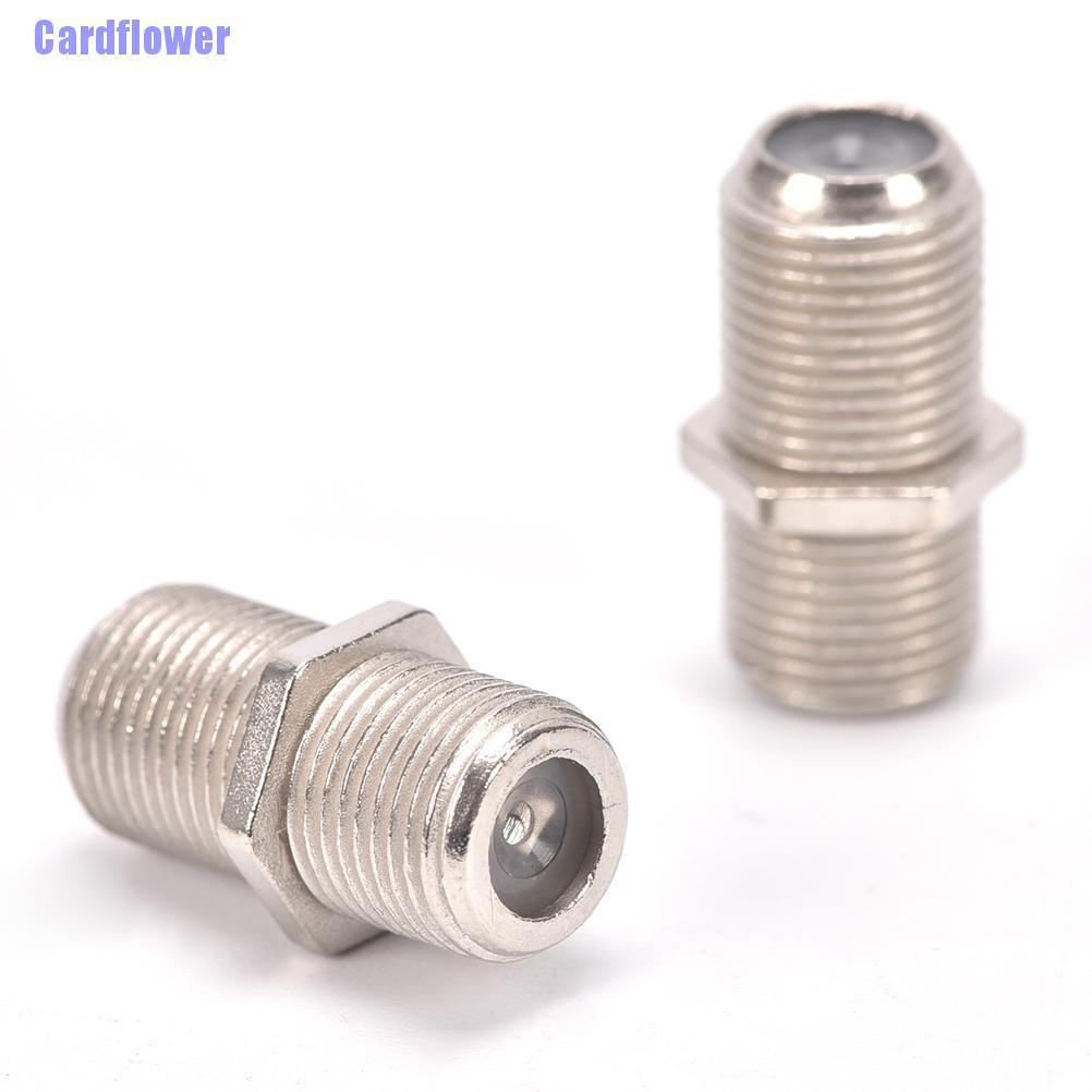 Bộ 10 Đầu Nối Cáp Đồng Trục F / F Jack Rg6 | BigBuy360 - bigbuy360.vn