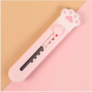 Dao dọc giấy mini hình chân mèo dễ thương