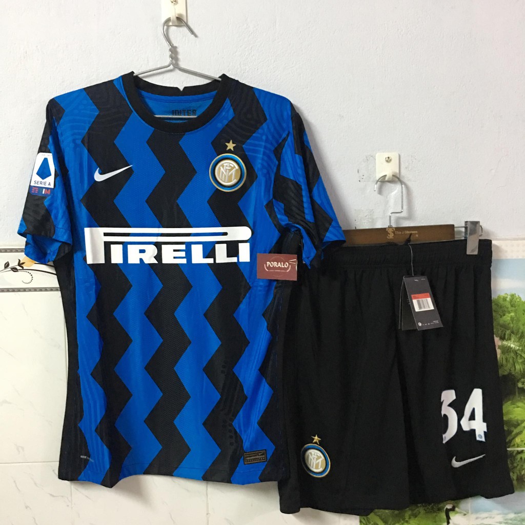 BỘ ÁO ĐẤU INTER MILAN 2020/21  - Mã SP : AD_INT2021_HOME_PLAYER