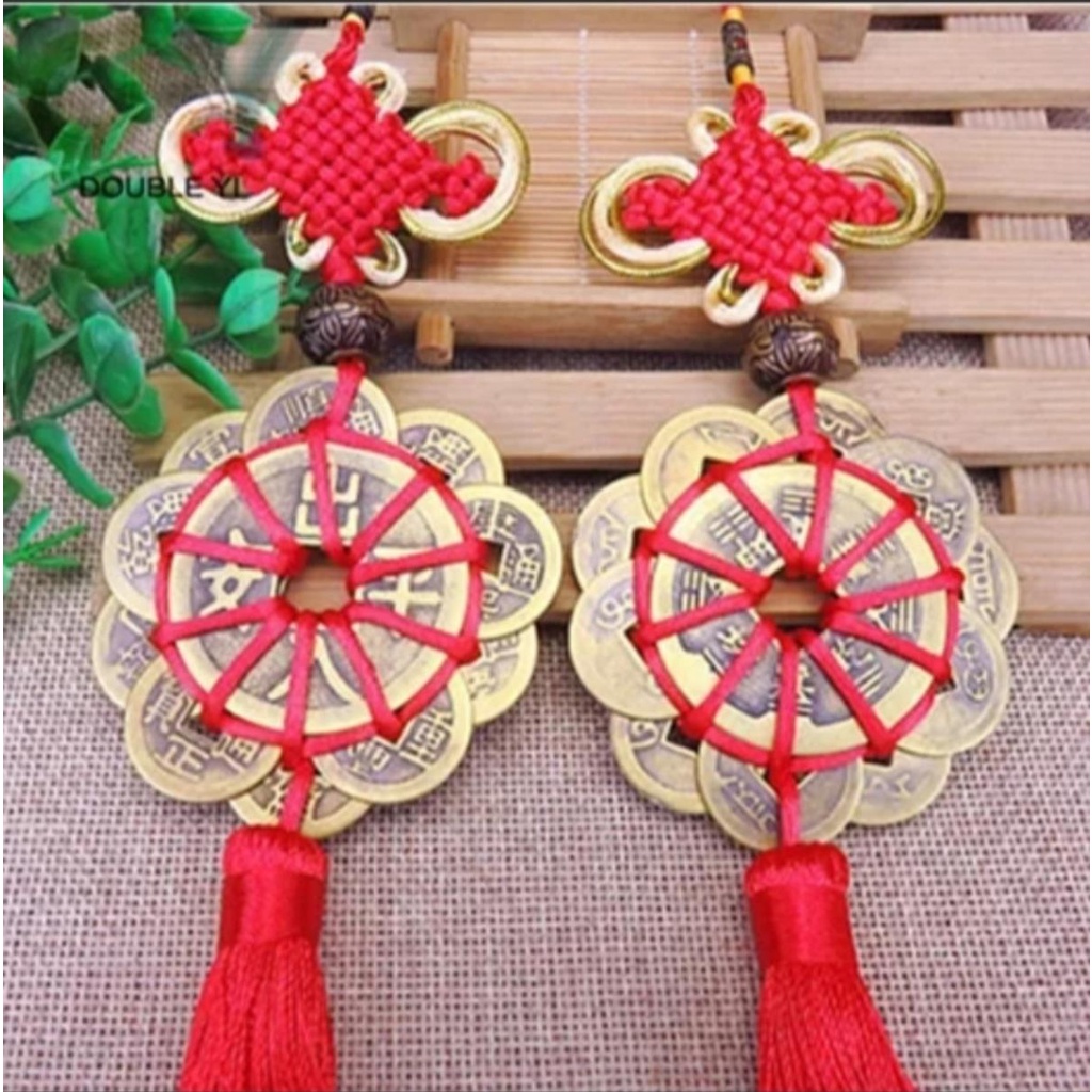 Đồng Tiền Hoa Mai ĐẠI PHÁT, Đồng Tiền Xu Mai Hoa Thập Toàn Phong Thủy Tài lộc May Mắn Để Két Sắt, Ban Thần Tài