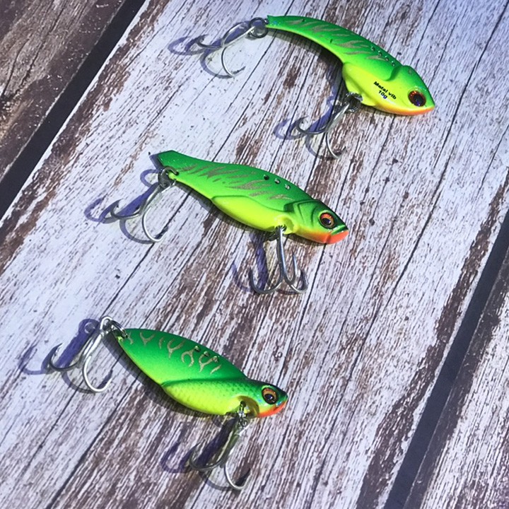 Mồi cá sắt mồi chìm Fishen, Cicada, Orichi - Mồi câu lure cá lóc, cá chẽm siêu nhạy