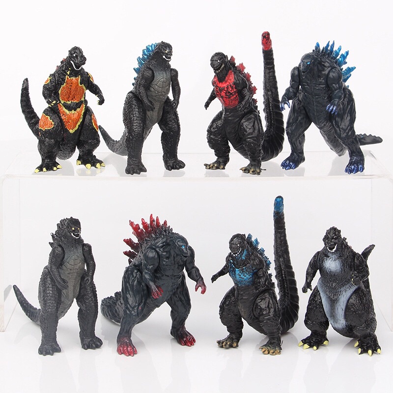 Bộ 6 mô hình Khủng long Godzilla chất lượng cao siêu đẹp