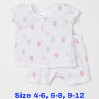 Bộ bé gái bóng bay H&M auth