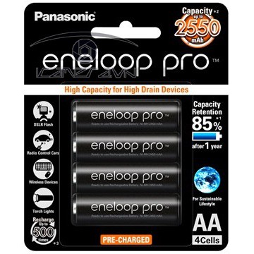 PIN SẠC AA ENELOOP PRO BK-3HCCE CHÍNH HÃNG PANASONIC pin sạc cực lâu không lo hết