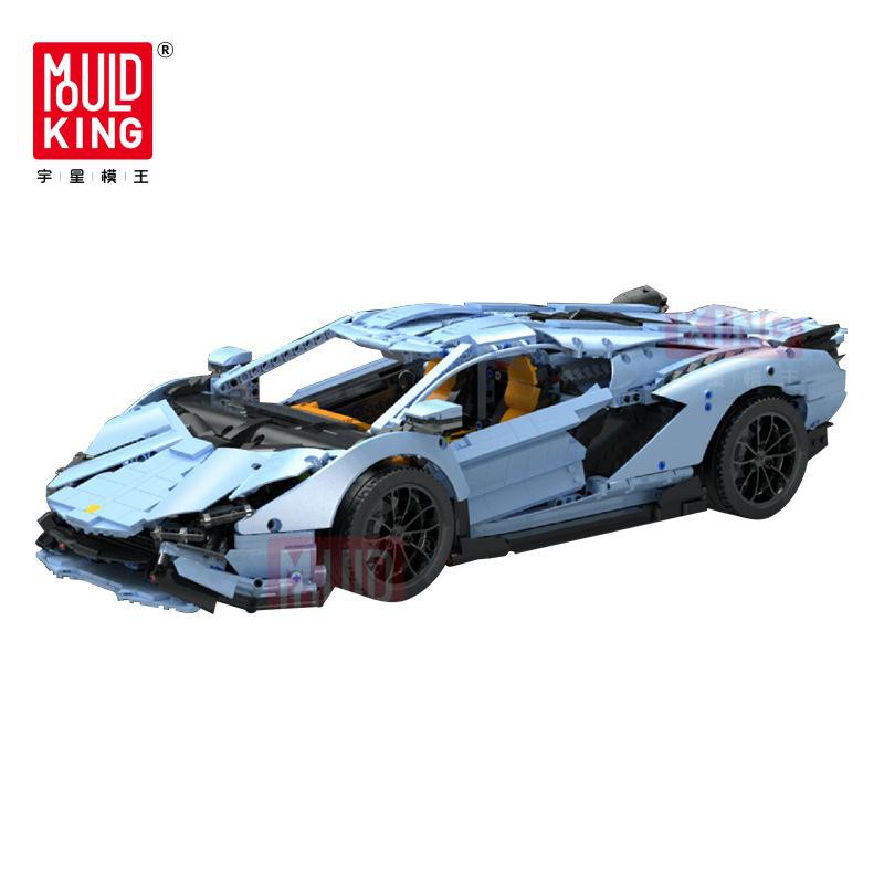 Lắp ráp mô hình Technic Mould King 13056S SIÊU XE Veneno Lamborghinis XYen Aventador