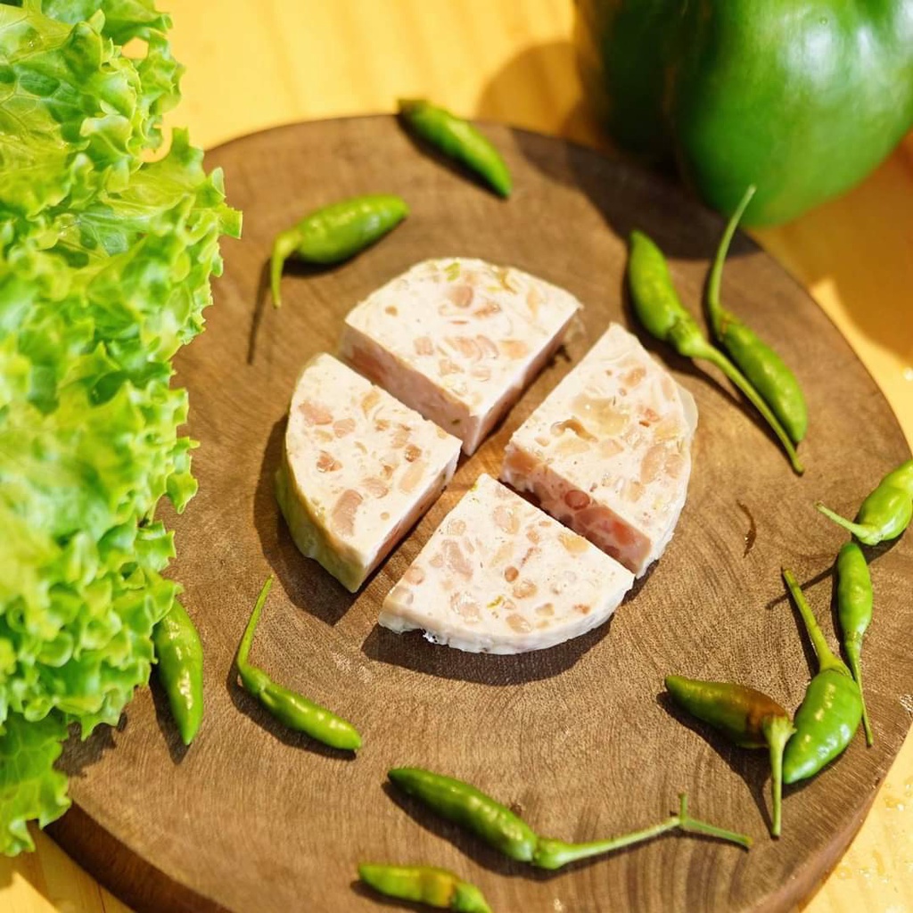 55k 500gr CHẢ DA HEO  ỚT XIÊM XANH SIÊU NGON