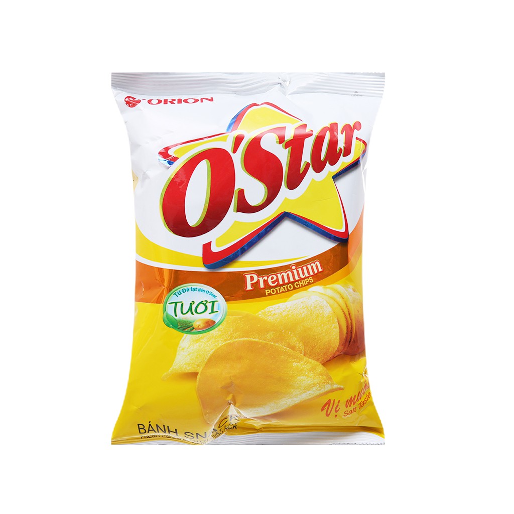 Snack khoai tây vị muối O'Star gói 48g