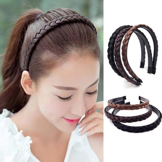 Búi tóc giả Bện băng đô co giãn
