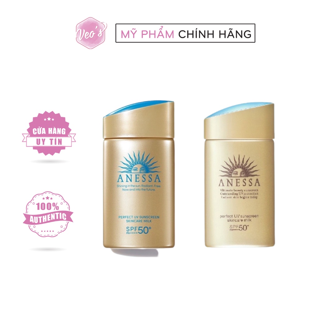 Kem Chống Nắng Anessa Perfect UV Sunscreen Skincare Milk Spf 50+ Pa++++