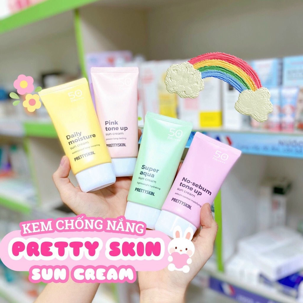 kem chống nắng Pretty Skin SPF 50+ PA++++