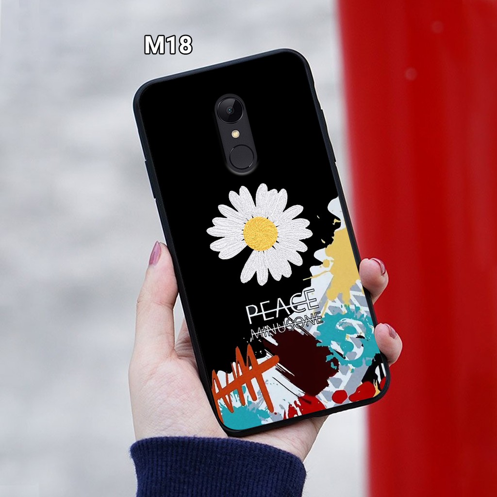 [FREESHIP ĐƠN TỪ 50K] CÓ SẴN - Ốp lưng Xiaomi Redmi Note 4/4X - Redmi 5 Plus in hình Hoa Cúc G-Dragon Peaceminusone