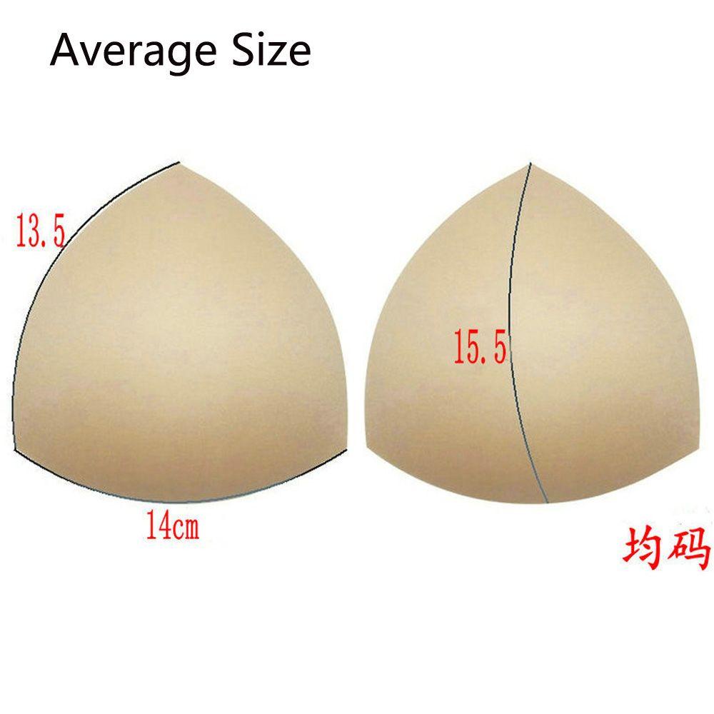 1 Cặp Miếng Đệm Nâng Ngực Thể Thao Hình Tam Giác Tháo Rời Được Dành Cho Bạn Nữ