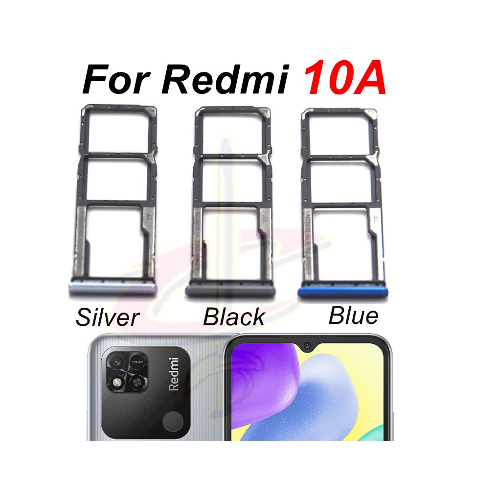Khay Đựng Sim Điện Thoại Cho Redmi 10 Prime 10A 10C Giá Đỡ