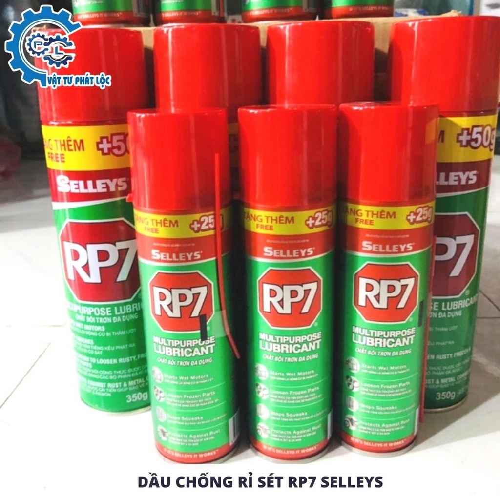 Chai xịt chống rỉ sét và bôi trơn Selleys RP7 170g, 350g