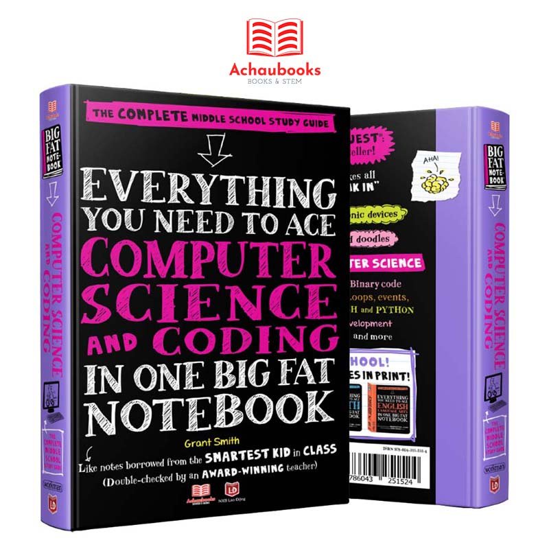 Sách Everything You Need Ace To Computer Science and Coding  Sổ tay khoa học máy tính & mã hóa