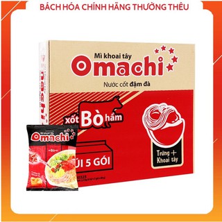 Thùng mì khoai tây omachi 30 gói sườn/ bò
