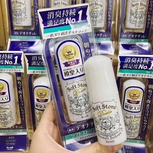 Lăn khử mùi đá khoáng Soft Stone Nhật Bản