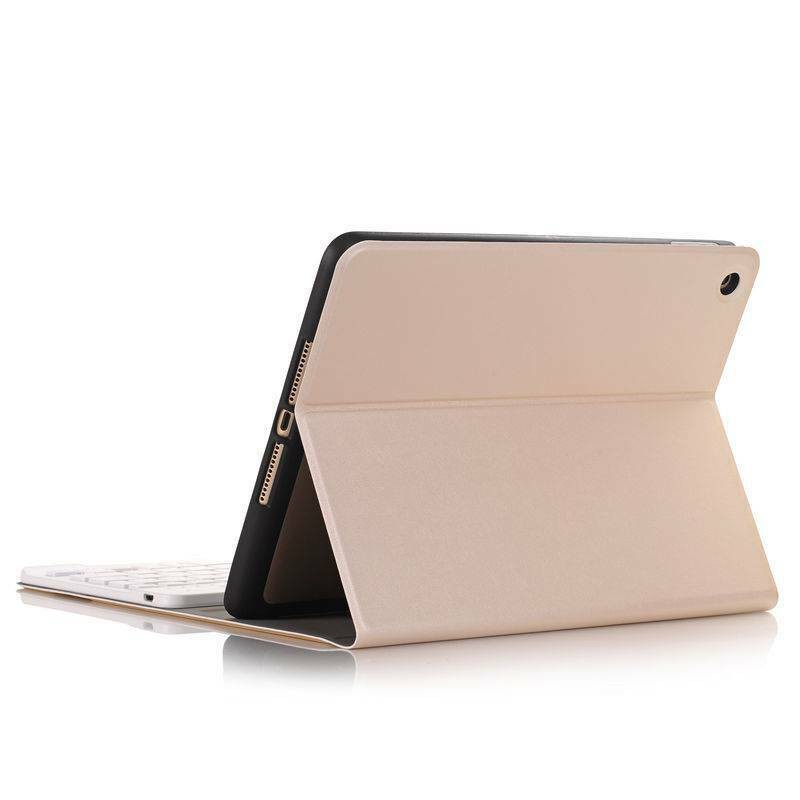For iPad 7th Gen 10.2 2019 Wireless Bluetooth Keyboard + Flip PU Leather Stand Shockproof Case Cover | BigBuy360 - bigbuy360.vn