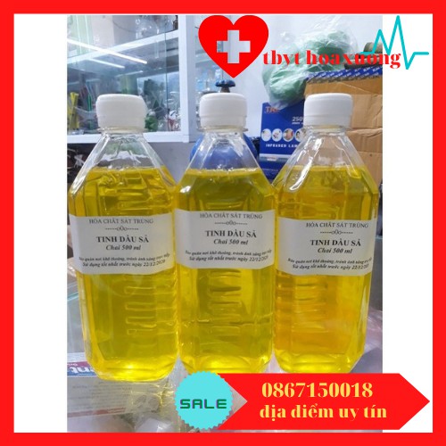 (giá tốt)TINH DẦU XẢ 500ML SÁT TRÙNG ĐUỔI MUỖI CÔN TRÙNG