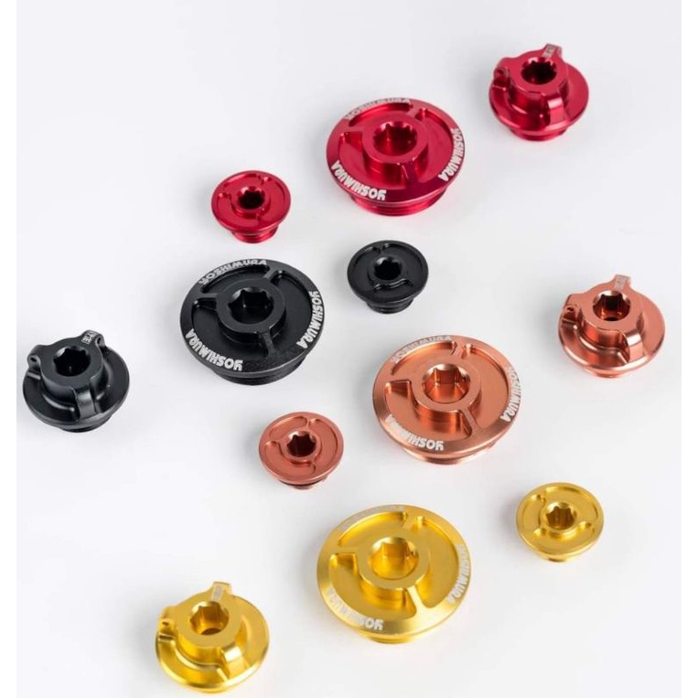 Bộ ốc mâm lửa & ốc nắp nhớt Yoshimura