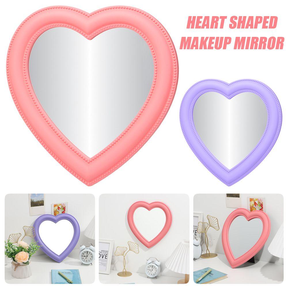Gương Trang Điểm Trái Tim Dễ Thương Dùng Làm Quà Tặng Cho Bạn Gái