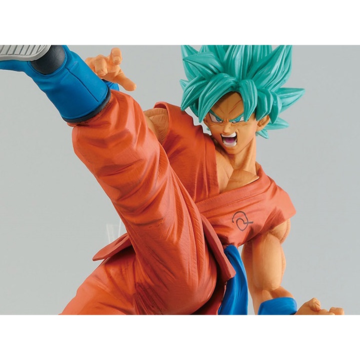 Mô hình Dragon Ball - Goku blue kaioken - Son Goku FES!! - chính hãng Nhật Bản