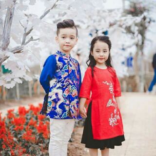 Rập áo dài cho bé trọn bộ 8 rập đủ size
