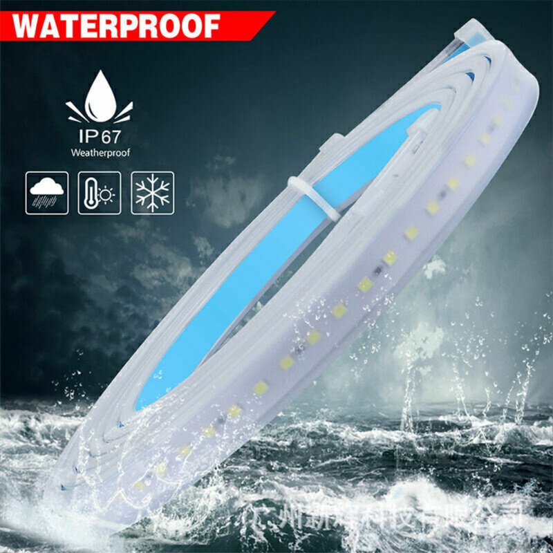 Dải Đèn LED Cảnh Báo Chào Mừng Trang Trí Cửa Xe Hơi