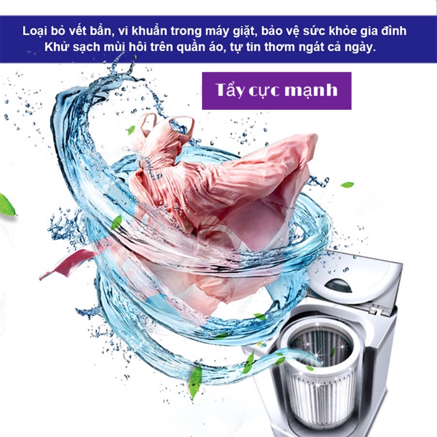 Bột tẩy vệ sinh lồng máy giặt  - Gói 450gram