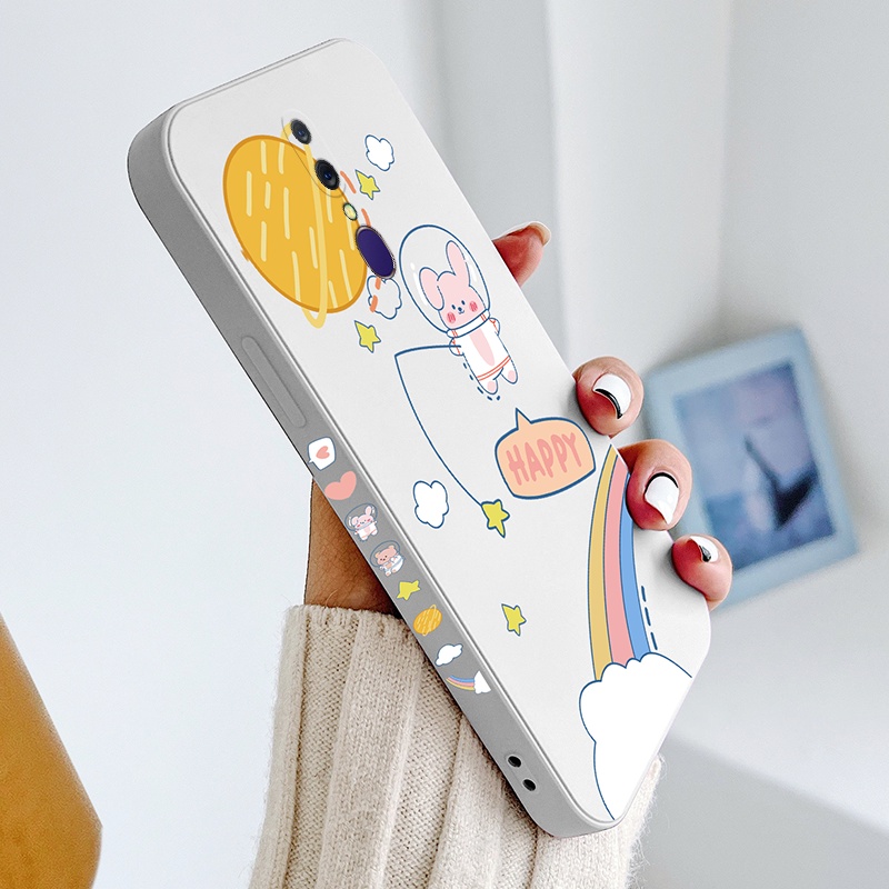 Ốp Điện Thoại Silicone TPU Mềm Họa Tiết Hoạt Hình Cho OPPO F11 F11 PRO F9 F7 F5