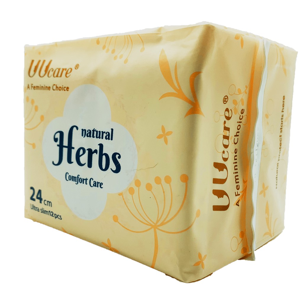 Băng vệ sinh thảo dược UUcare Natural Herbs 24cm