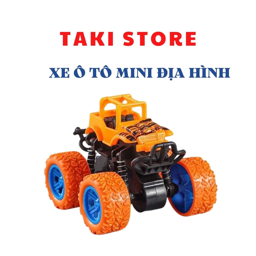 Xe đồ chơi cho bé xe ô tô mini địa hình cho trẻ có thể chạy trớn nhào lộn 360 độ thông minh XDC07-XDHINH