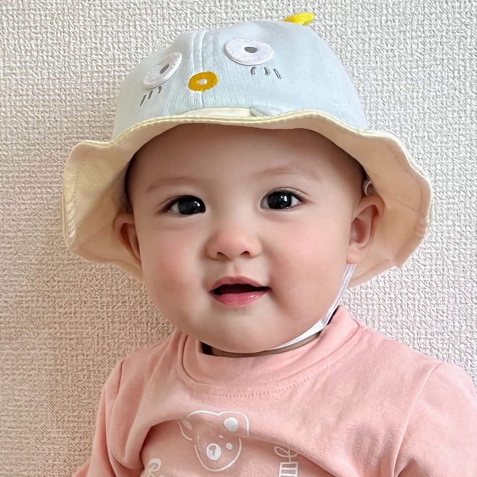 Nón vành sơ sinh sứa biển cho bé đội đi chơi đáng yêu