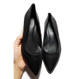 [SALE] Giày Da Lì Gót 3 Phân Thời Trang Augustino