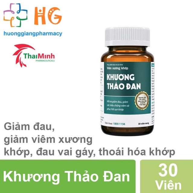 Khương thảo đan- Hỗ trợ điều trị viêm khớp, thoái hoá khớp, đau vai gáy