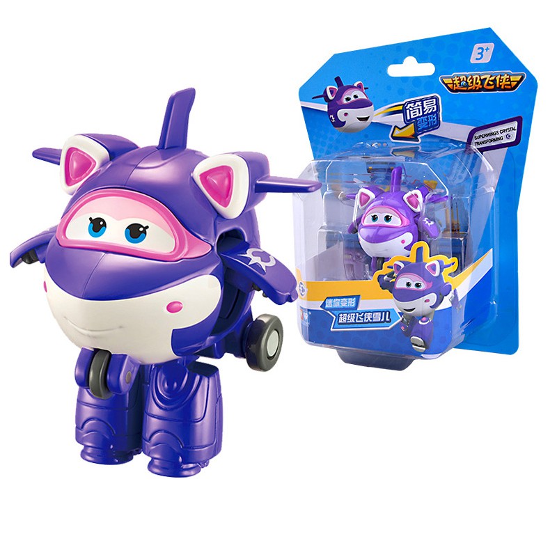 Super wings đội bay siêu đẳng đồ chơi mô hình nhân vật Crystal mini MẪU MỚI