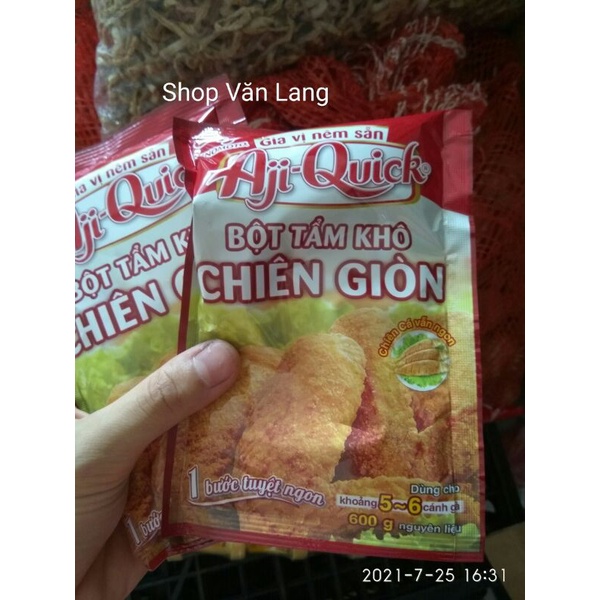 Bột tẩm khô chiên giòn Aji Quick gói 42g