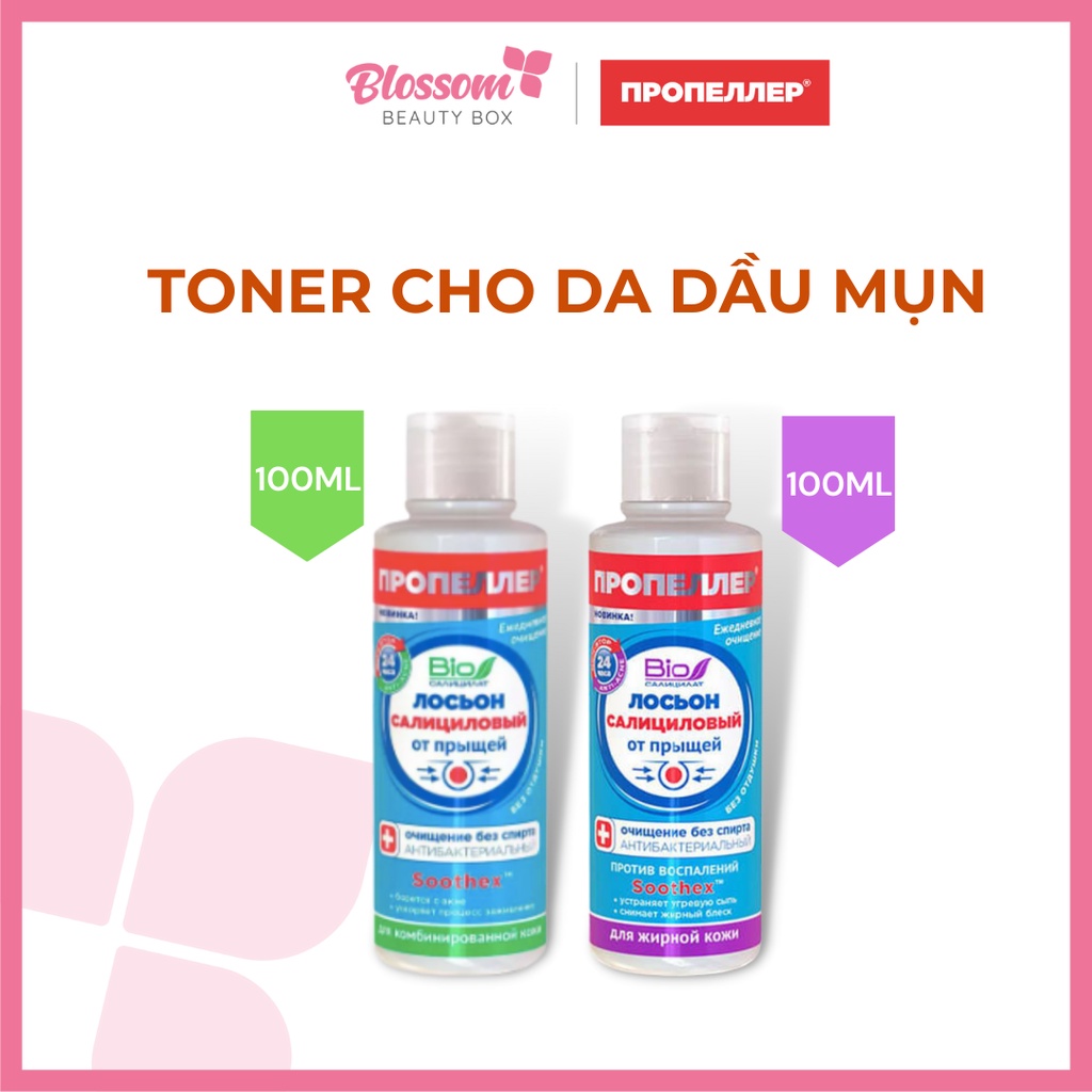 Toner Propeller cho da dầu mụn, giảm viêm, mụn, dầu nhờn 100ML