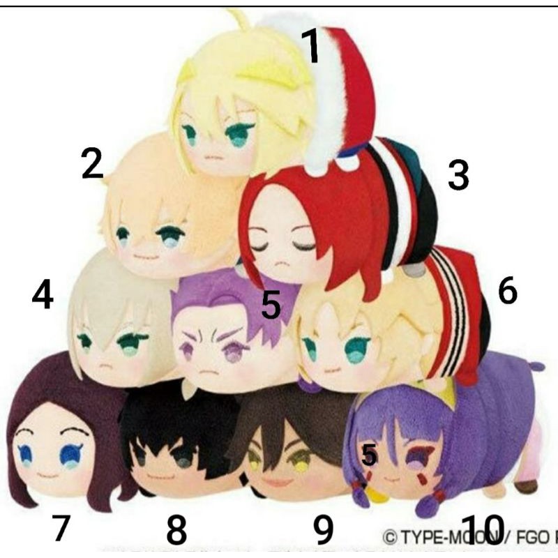 Móc khóa mochi Fate grand order