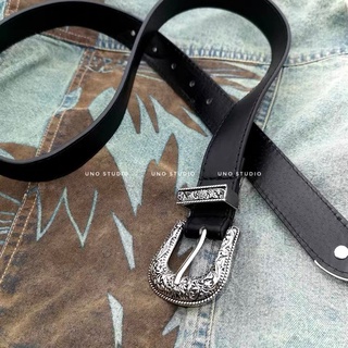 Belt vintage retro, dây nịt, thắt lưng da bản mini