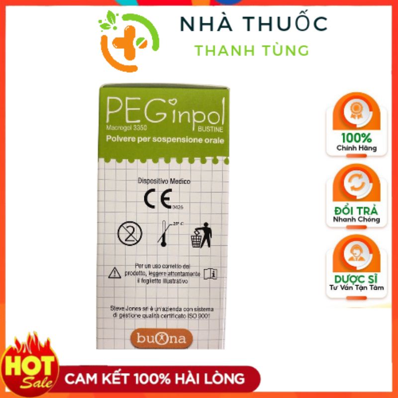 BUONA PEGINPOL giúp bé nhuận tràng , hết táo bón - nhập khẩu chính hãng