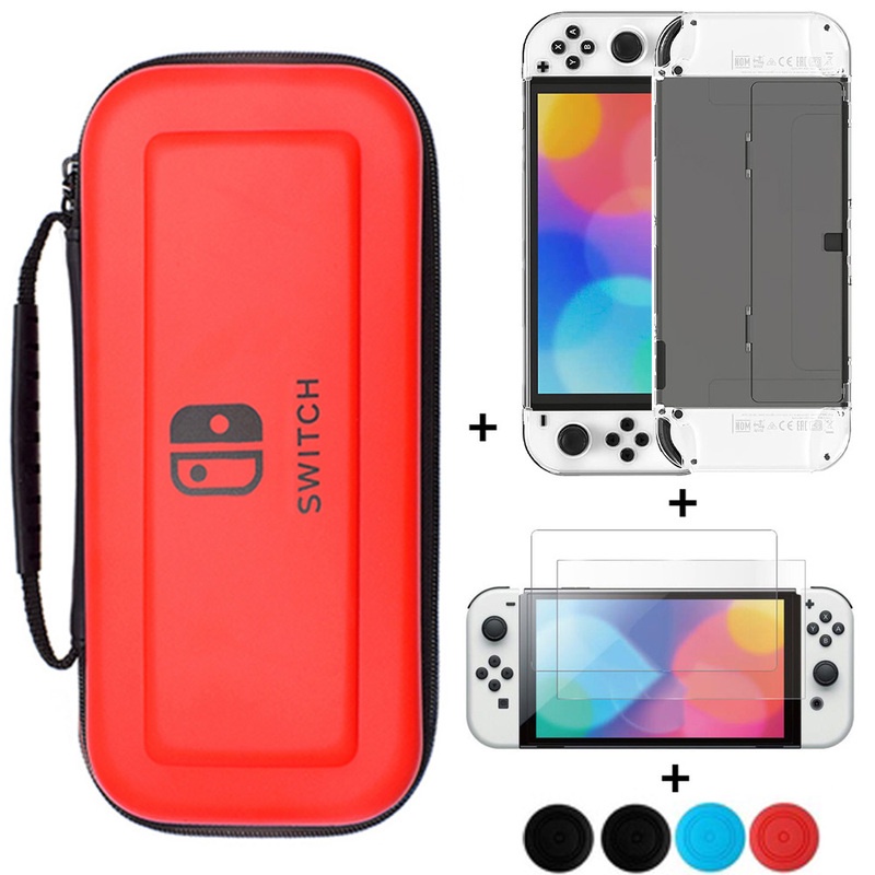 Túi Đựng Máy Chơi Game Nintendo Switch OLED 8 Trong 1