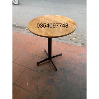 BÀN CAFE SÂN VƯỜN( mặt vuông, tròn)